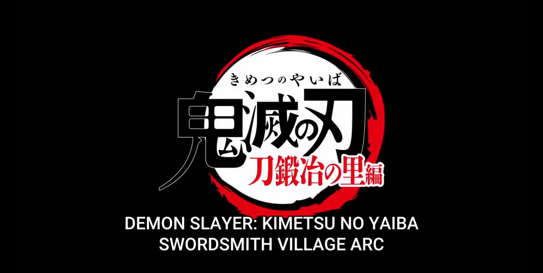 Demon Slayer KImetsu no Yaiba Swordsmith Village Arc