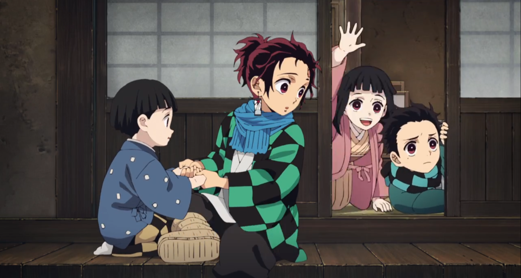 Demon-Slayer-Tanjiro-and-siblins