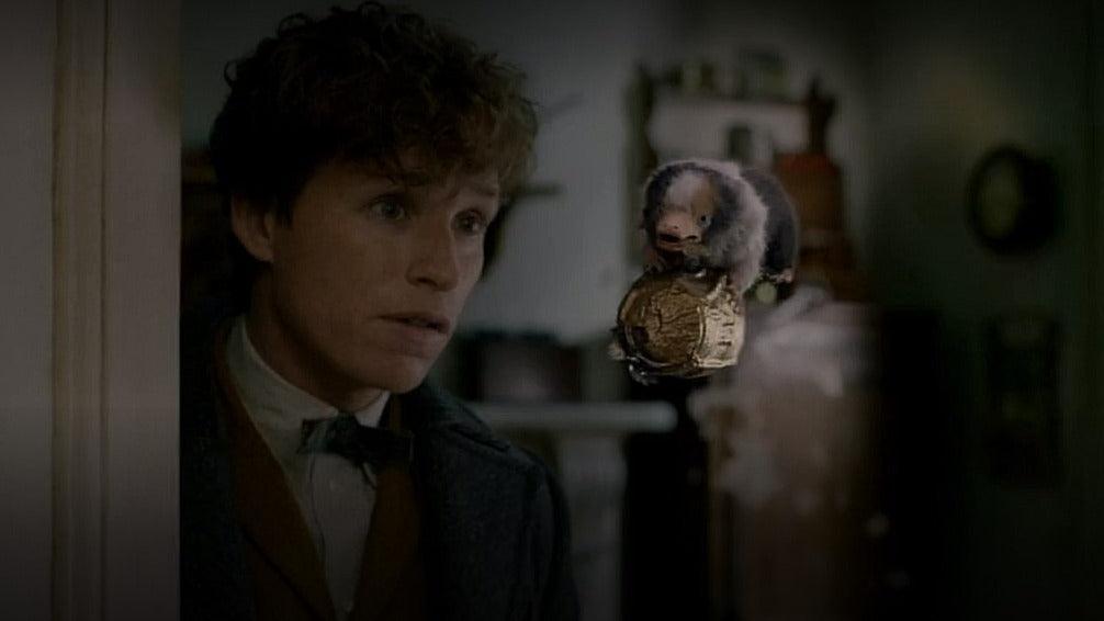 Fantastic Beasts: The Crimes of Grindelwald Baby Niffler and Newt