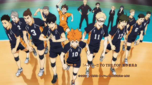 Haikyuu Karasuno Season 4 To The Top