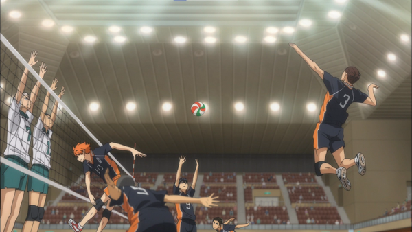 Haikyuu Karasuno Volleyball Game