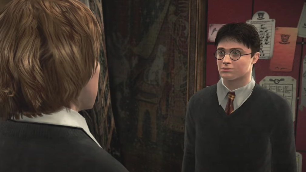 Harry Potter and the Half-Blood Prince 2009 Game Harry Potter and Ron Weasley