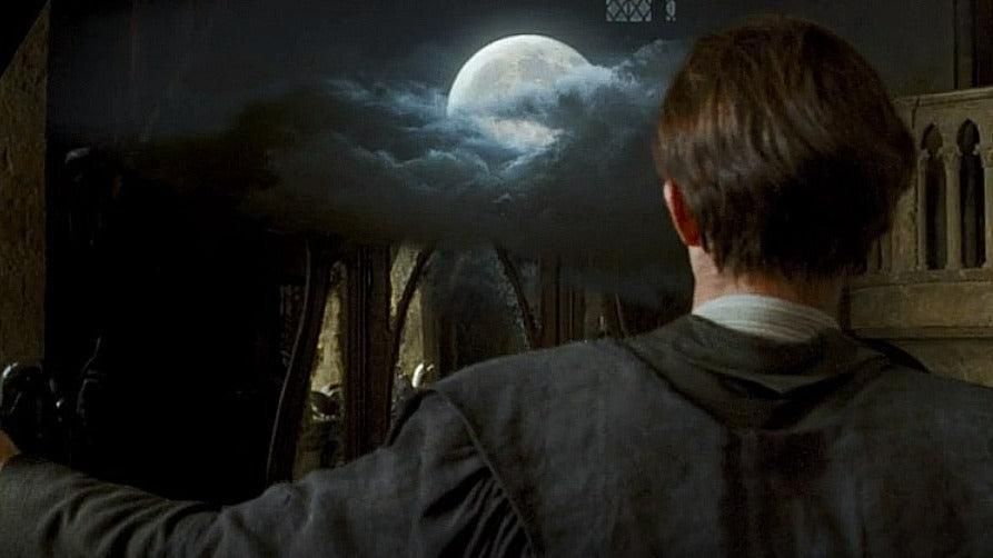 Harry Potter and the Prisoner of Azkaban Boggart and Professor Lupin Moon
