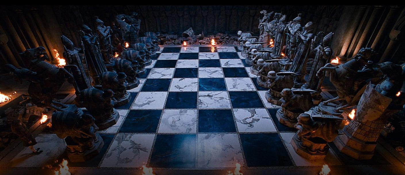 Harry Potter and the Sorcerers Stone Life Sized Wizard Chess