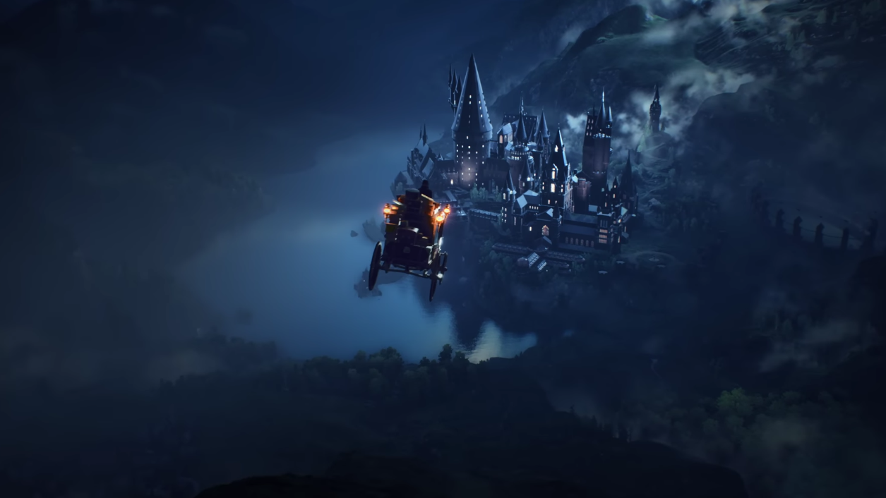 Hogwarts Legacy Flying To Hogwarts