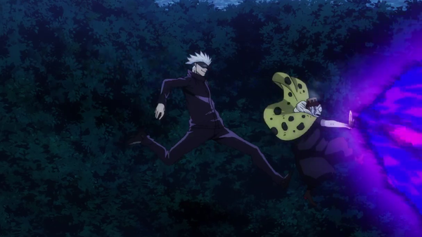 Jujutsu Kaisen Season One Satoru Gojo Against Jogo