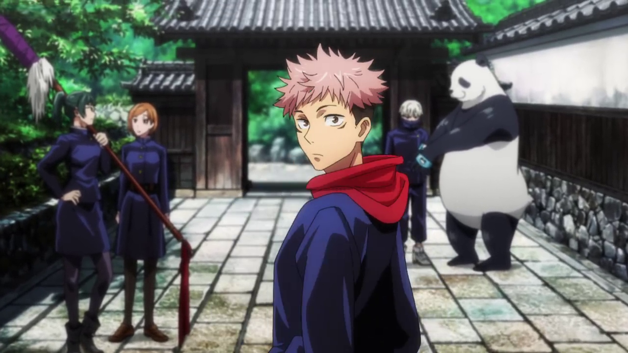 Jujutsu Kaisen Yuji With Classmates