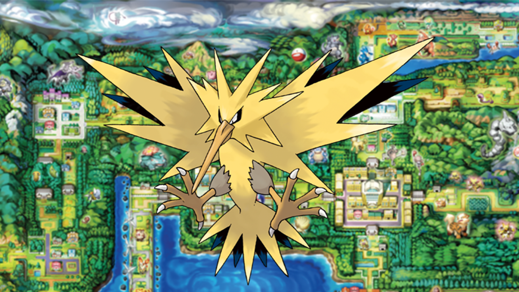 Kanto Legendary Pokemon Zapdos