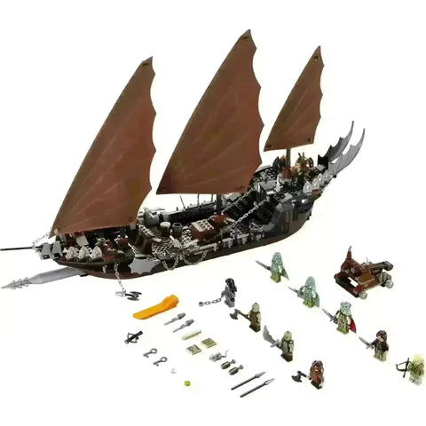 LEGO The Lord of the Rings Pirate Ship Ambush 79008 Build Pieces