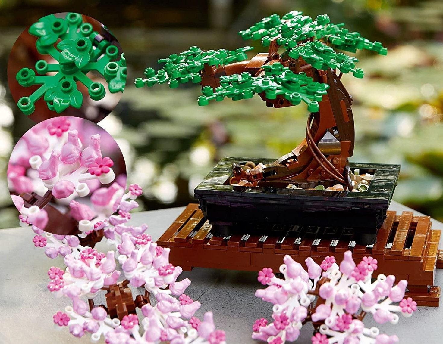 LEGO Bonsai Tree Pink Frogs