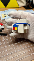 LEGO BrickHeadz Minecraft Llama 40625 Build Process 2