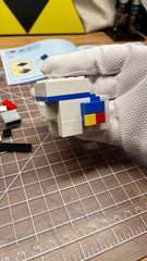 LEGO BrickHeadz Minecraft Llama 40625 Build Process 3