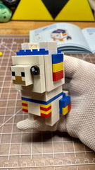 LEGO BrickHeadz Minecraft Llama 40625 Build Process 5
