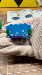 LEGO BrickHeadz Minecraft Zombie 40626 Build Process 1