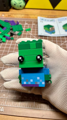 LEGO BrickHeadz Minecraft Zombie 40626 Build Process 3