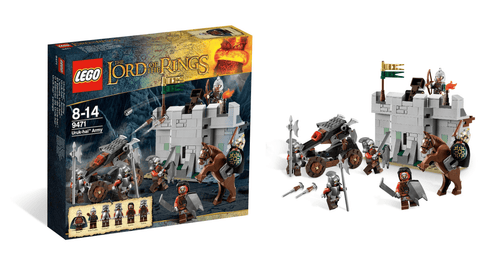 LEGO The Lord of the Rings Uruk-Hai Army 9471 Box