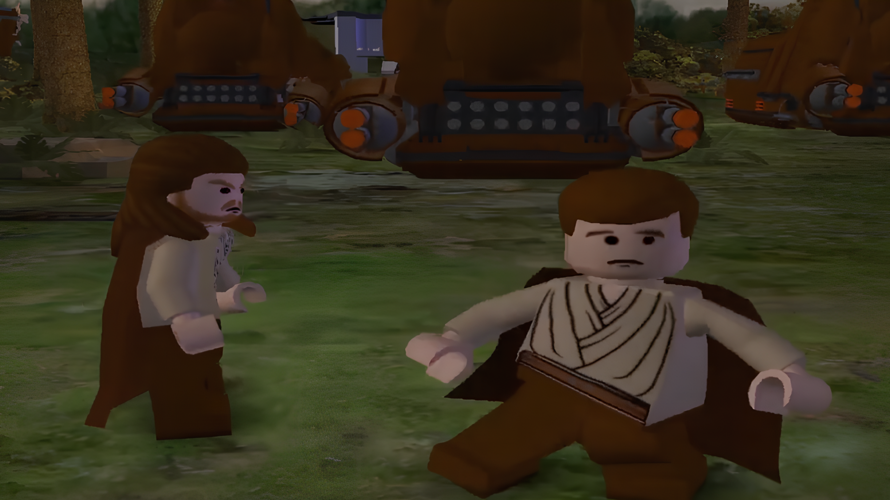 LEGO Star Wars The Video Game Naboo Battle Windows PC Mac OS X PS2 Xbox Game Boy Advance Gamecube 2005