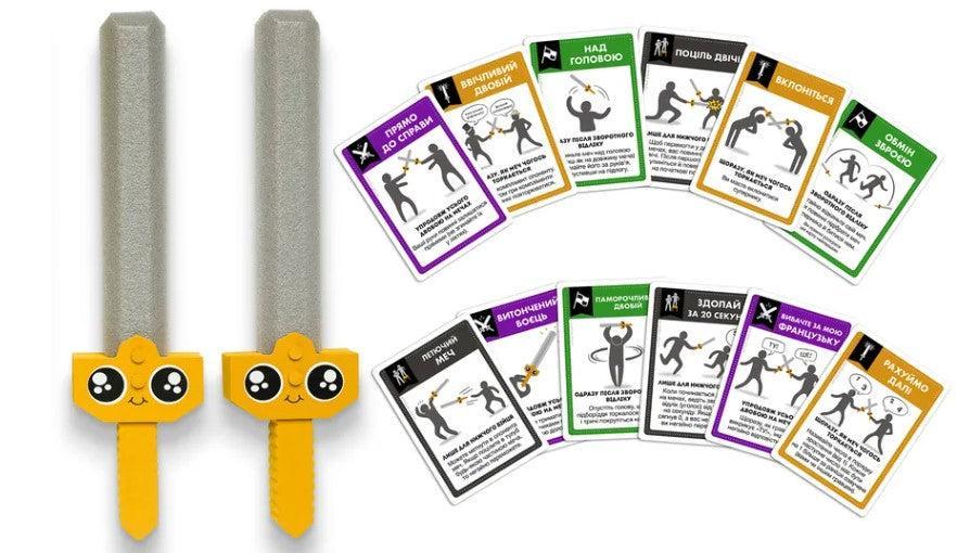 Let's Hit Each Other with Fake Swords Cards