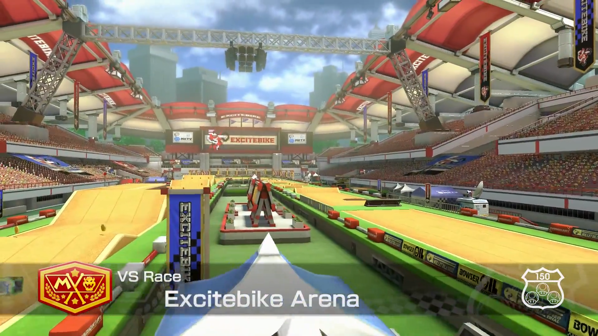 Mario Kart 8 Deluxe Excitebike Arena