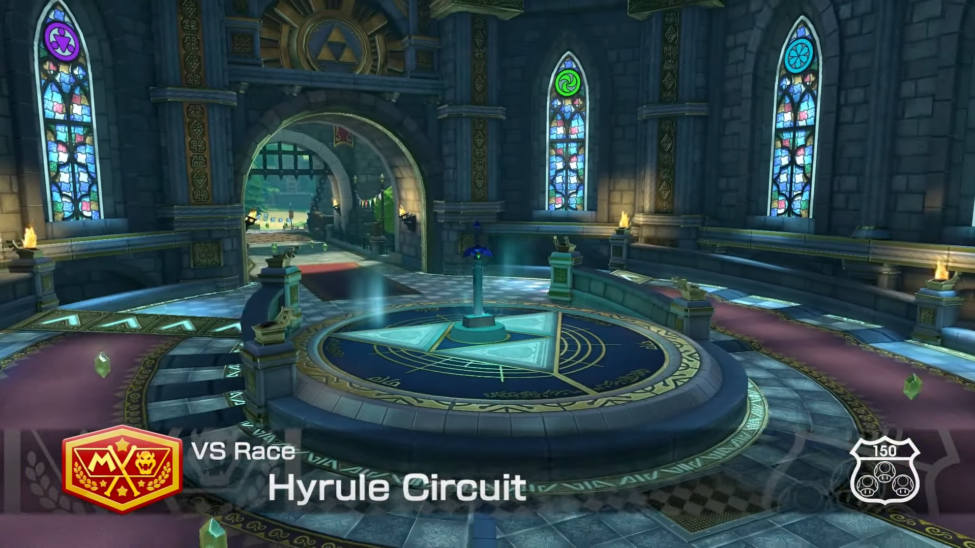 Mario Kart 8 Deluxe Hyrule Circuit