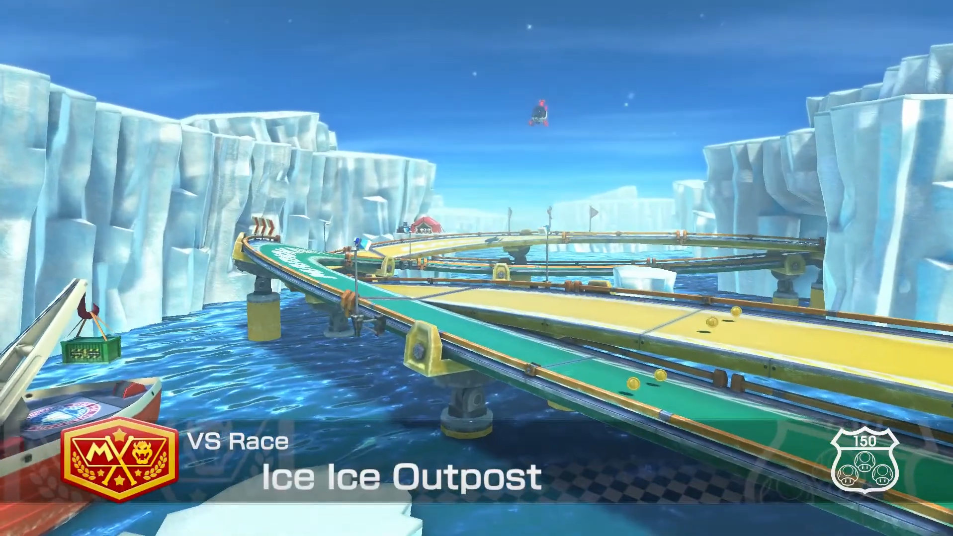 Mario Kart 8 Deluxe Ice Ice Outpost