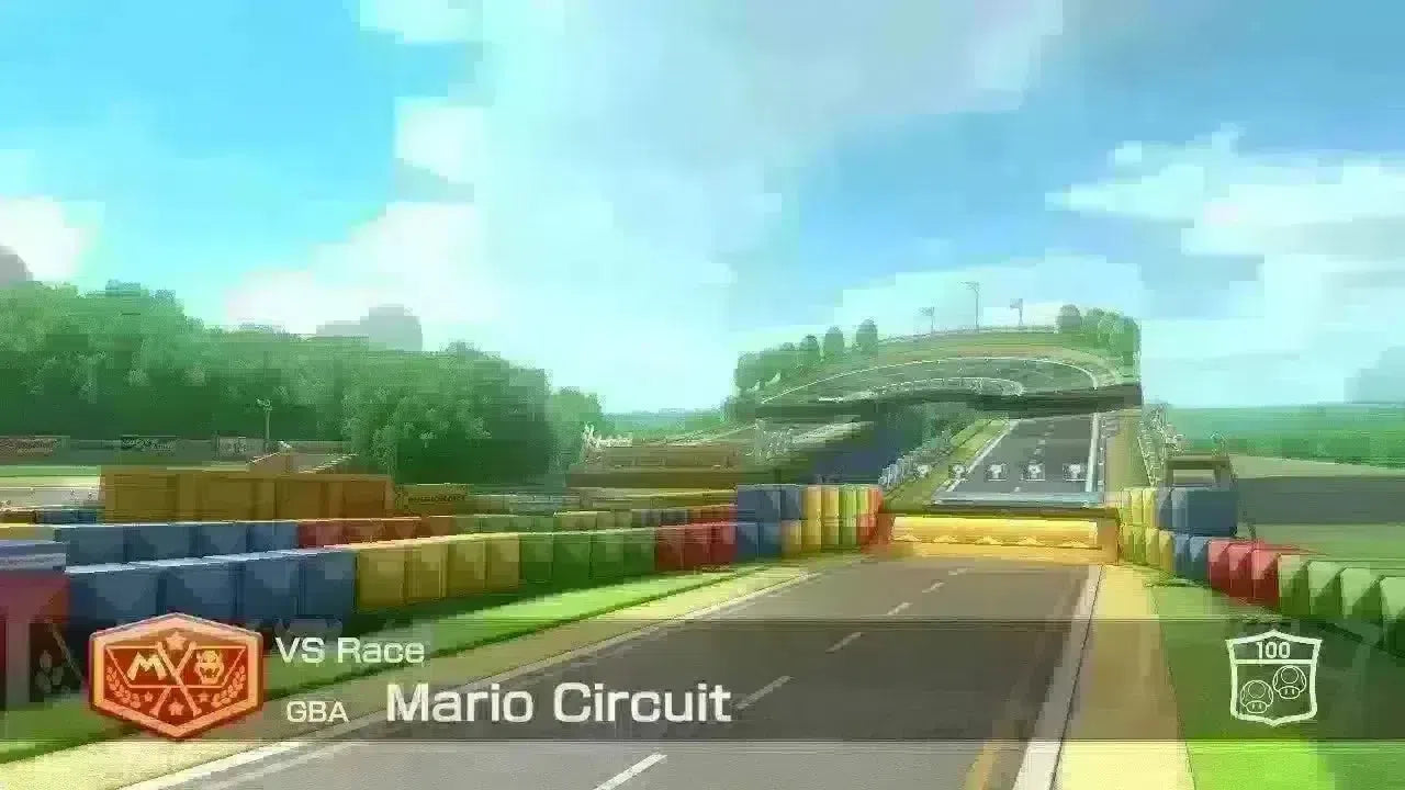 Mario Kart 8 Deluxe Mario Circuit GBA