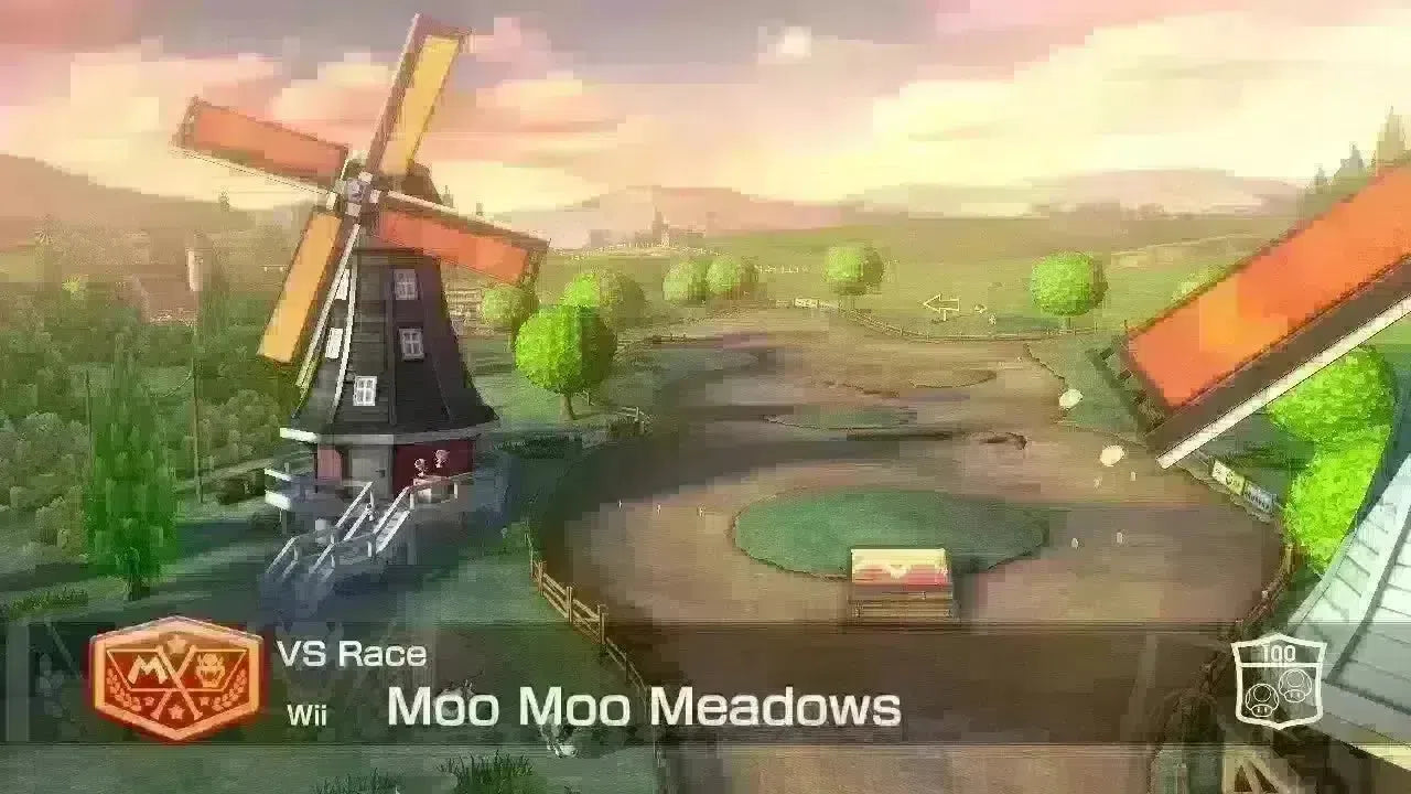 Mario Kart 8 Deluxe Moo Moo Meadows