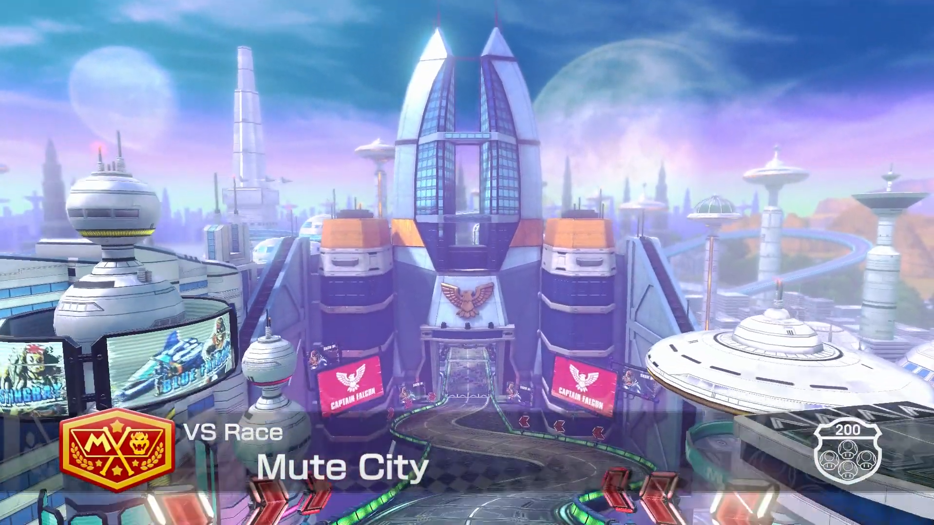 Mario Kart 8 Deluxe Mute City