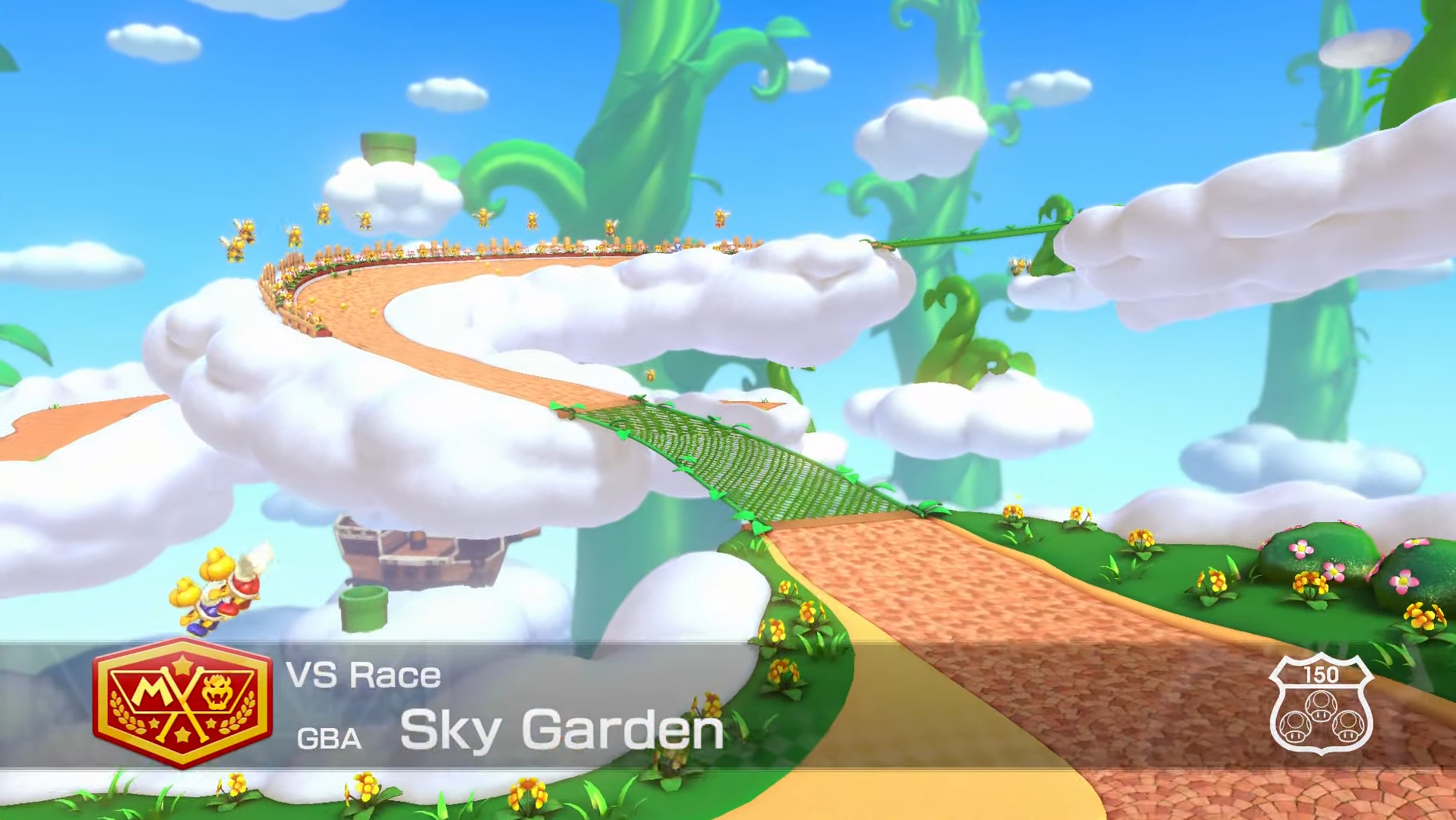Mario Kart 8 Deluxe Sky Garden