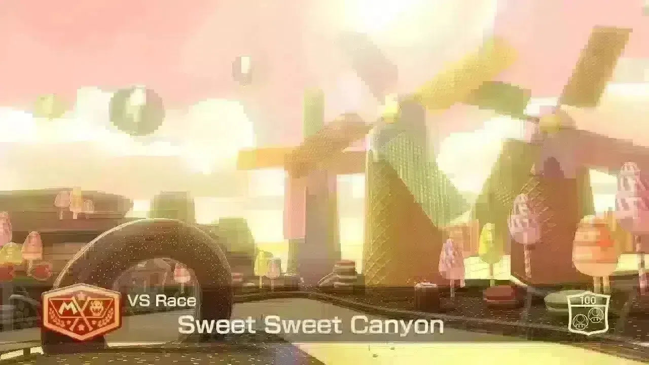 Mario Kart 8 Deluxe Sweet Sweet Canyon