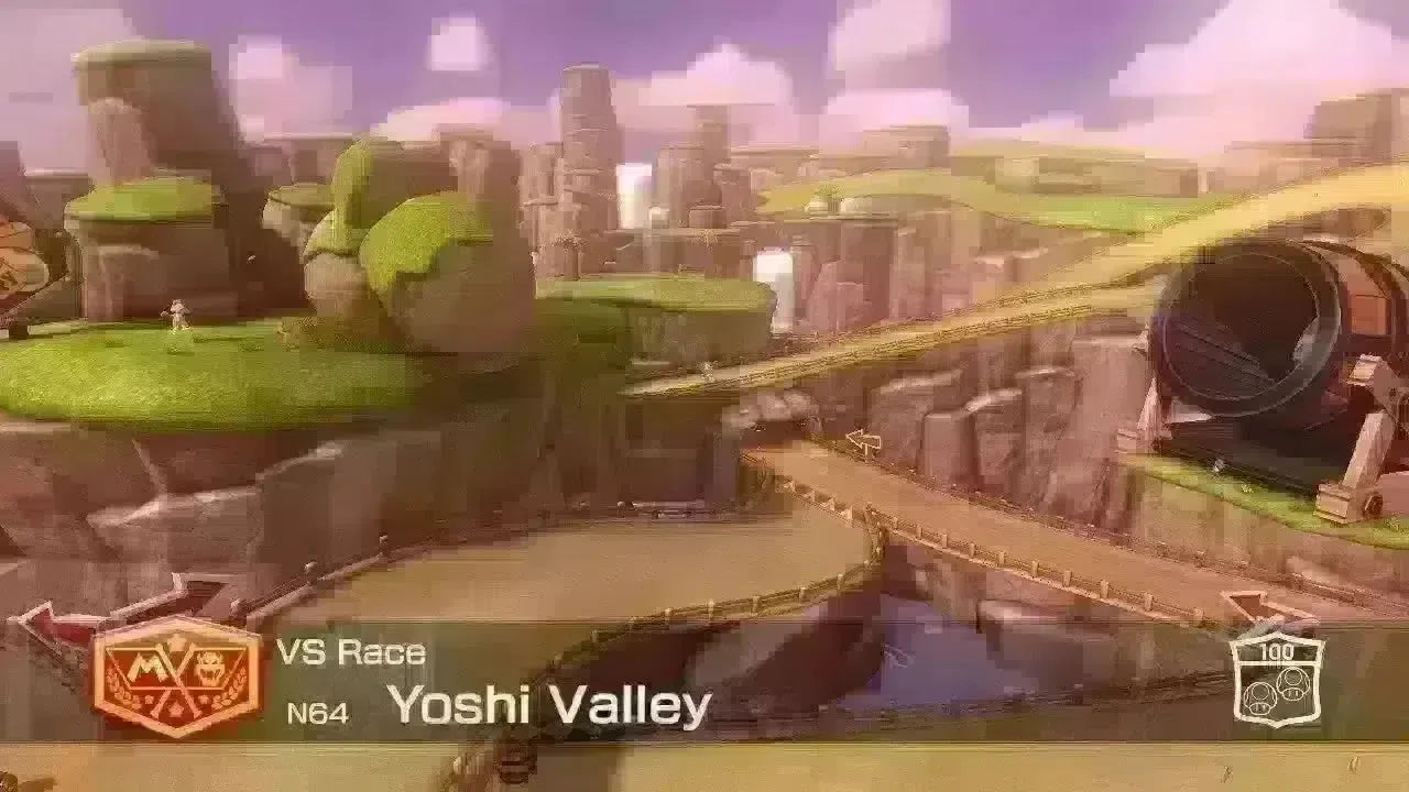 Mario Kart 8 Deluxe Yoshi Valley