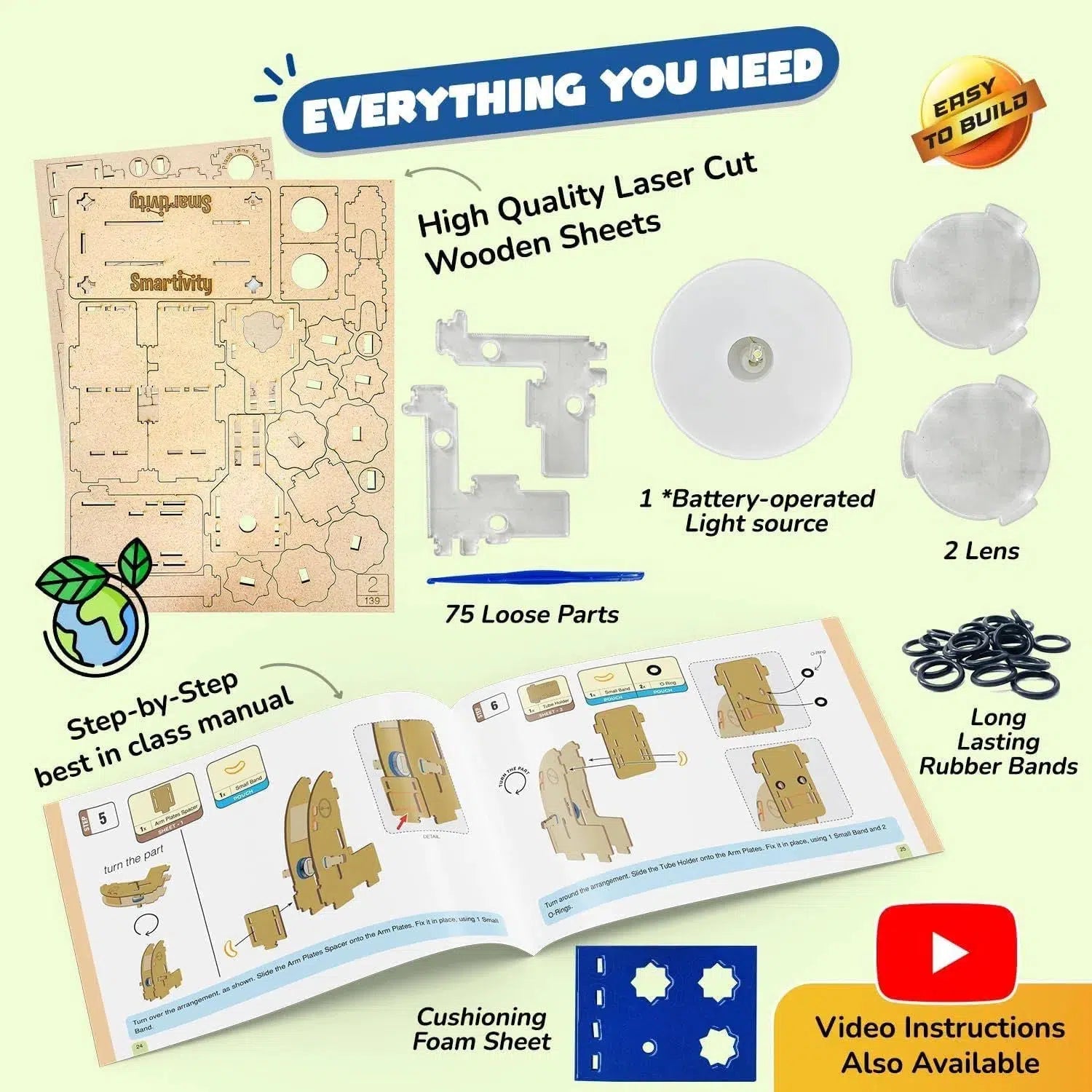 Microscope - STEM Toy Building Set - Smartivity