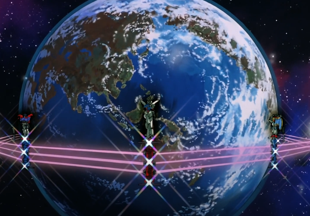 Mobile Fighter G Gundam World Ring Pose