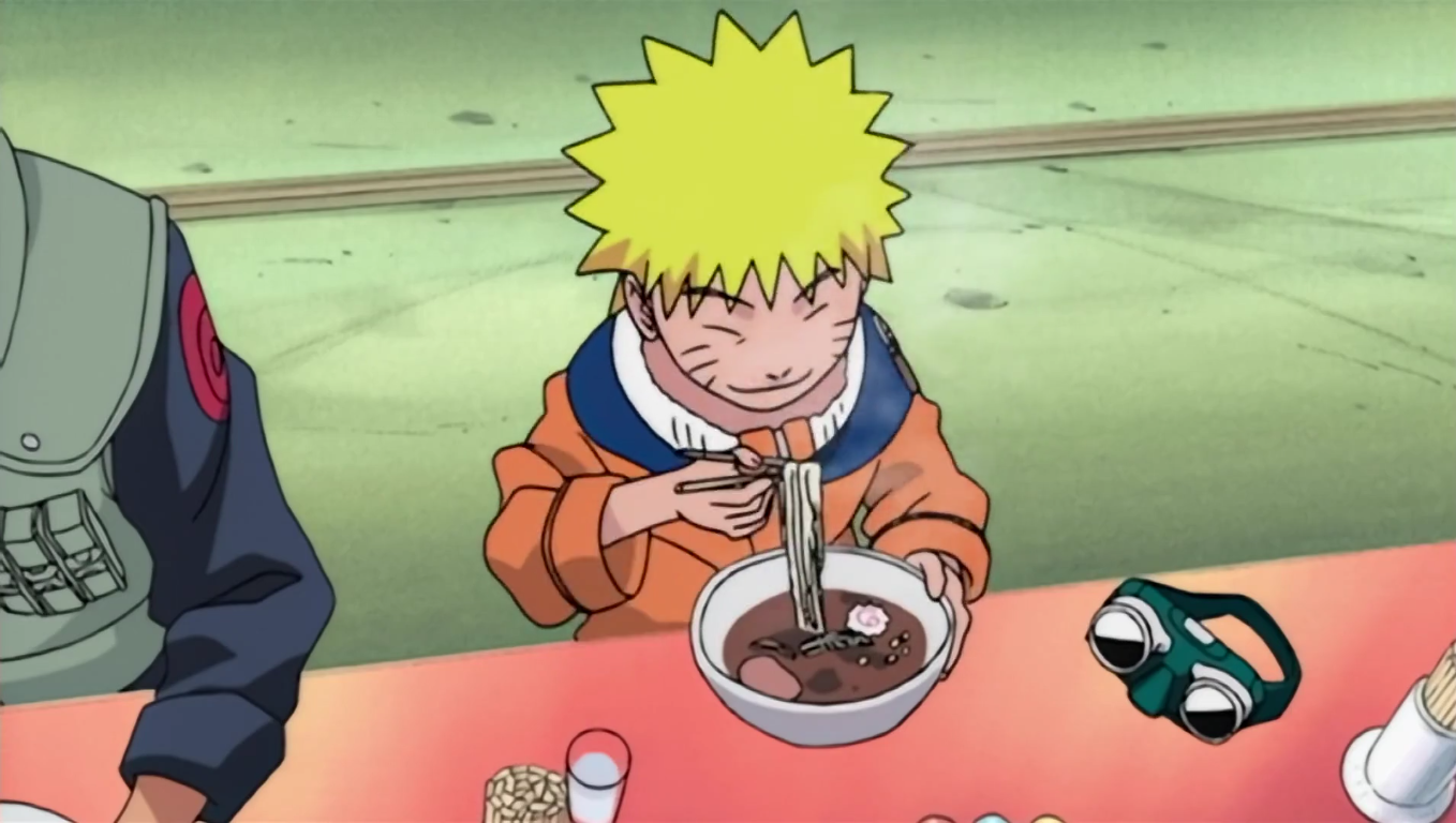 Naruto Eating Ichiraku Ramen