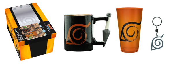 Naruto Gift 3-Piece Set Mug Cup Keychain