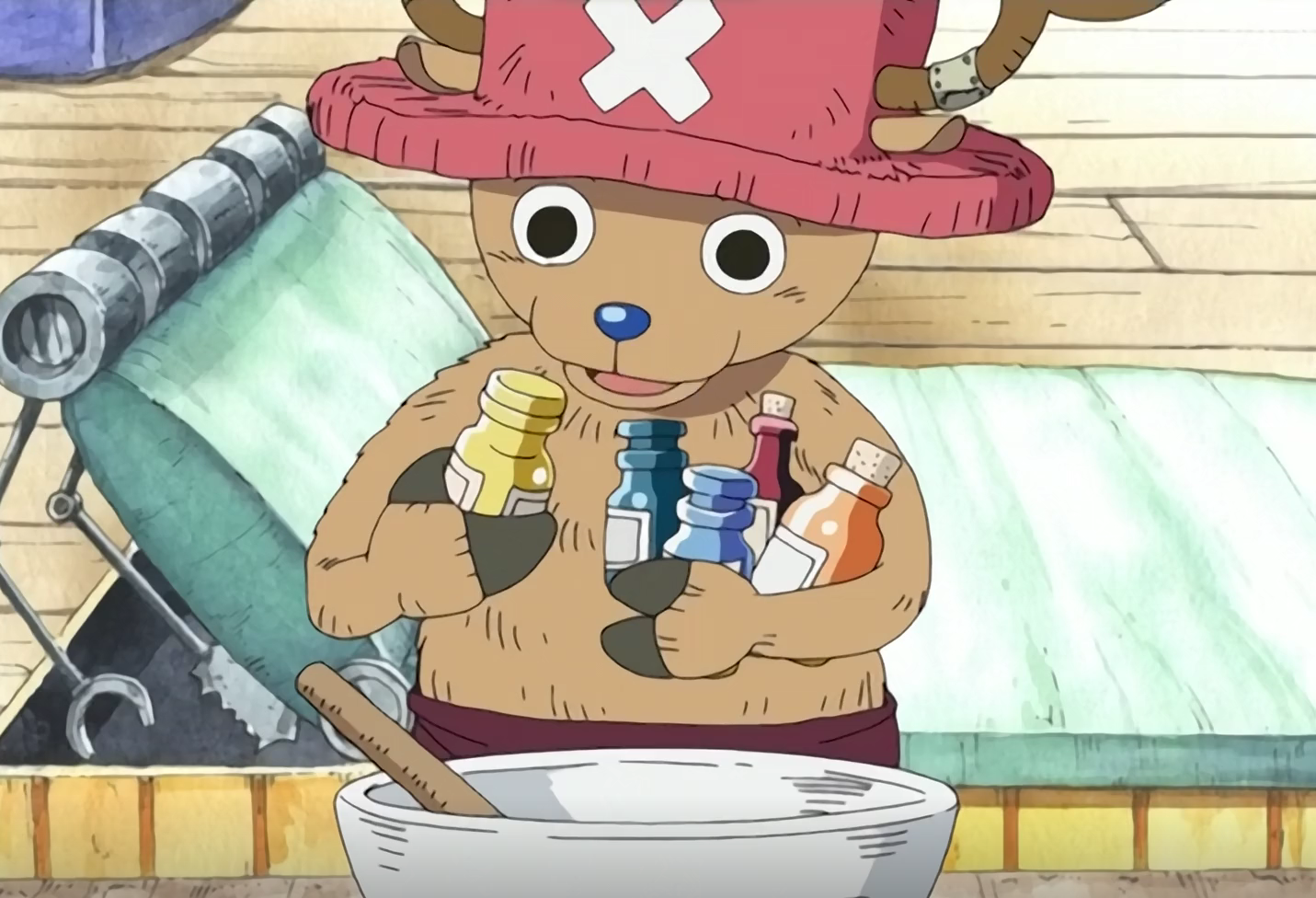One Piece Chopper makes the first Rumble Ball ever