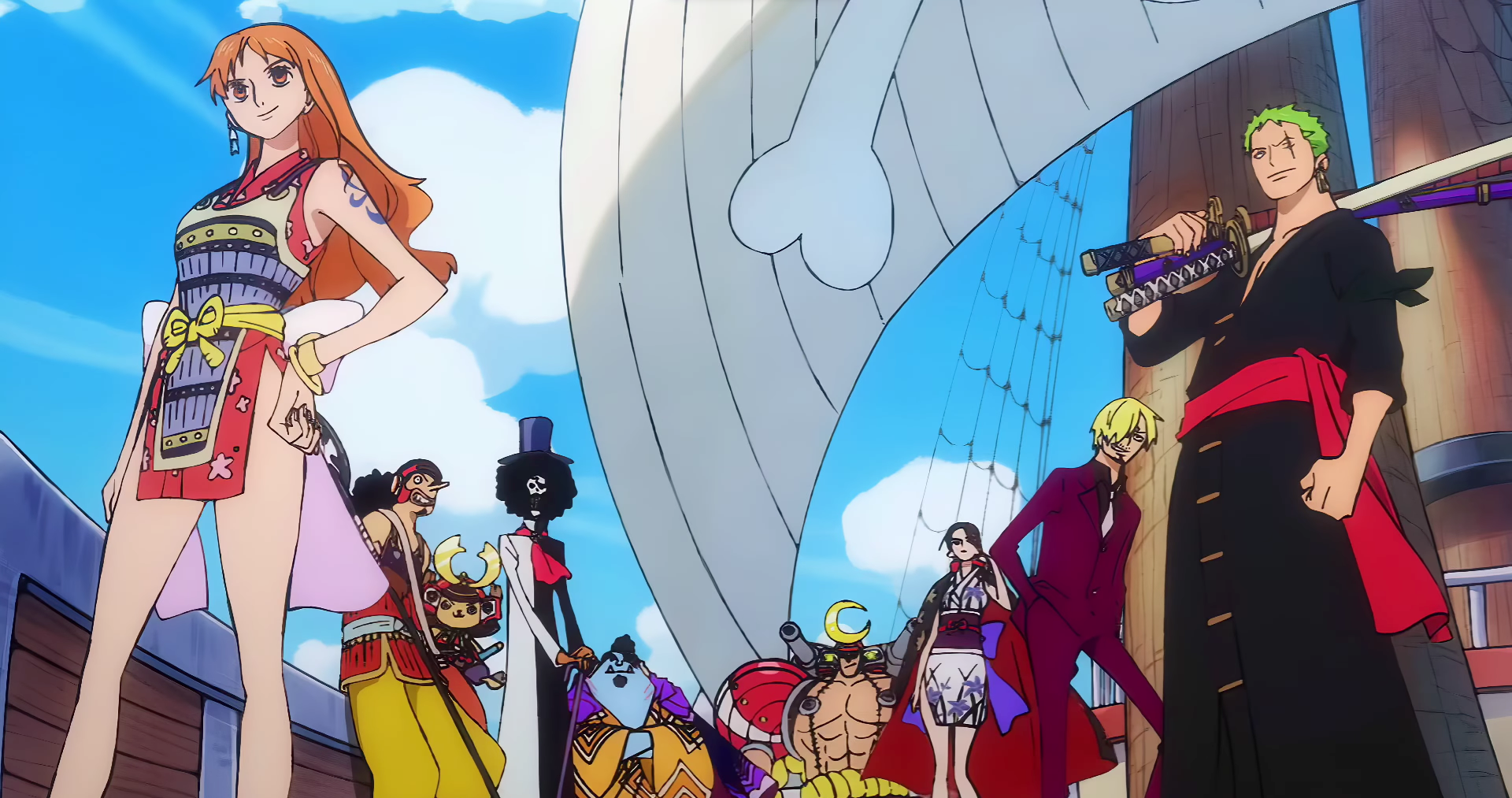 One Piece Crew Thousand Sunny