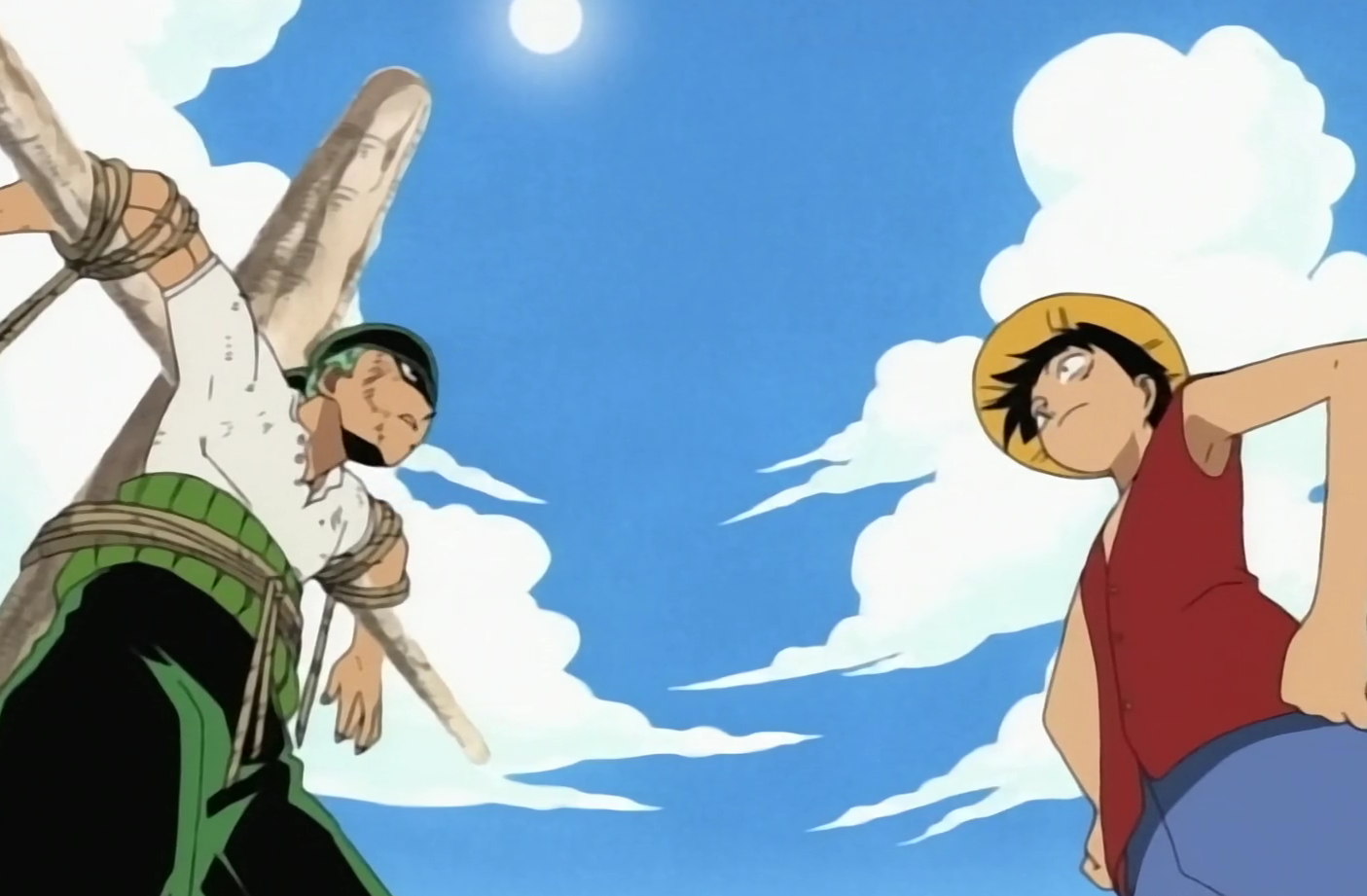 One Piece East Blue Saga Zoro Meets Luffy