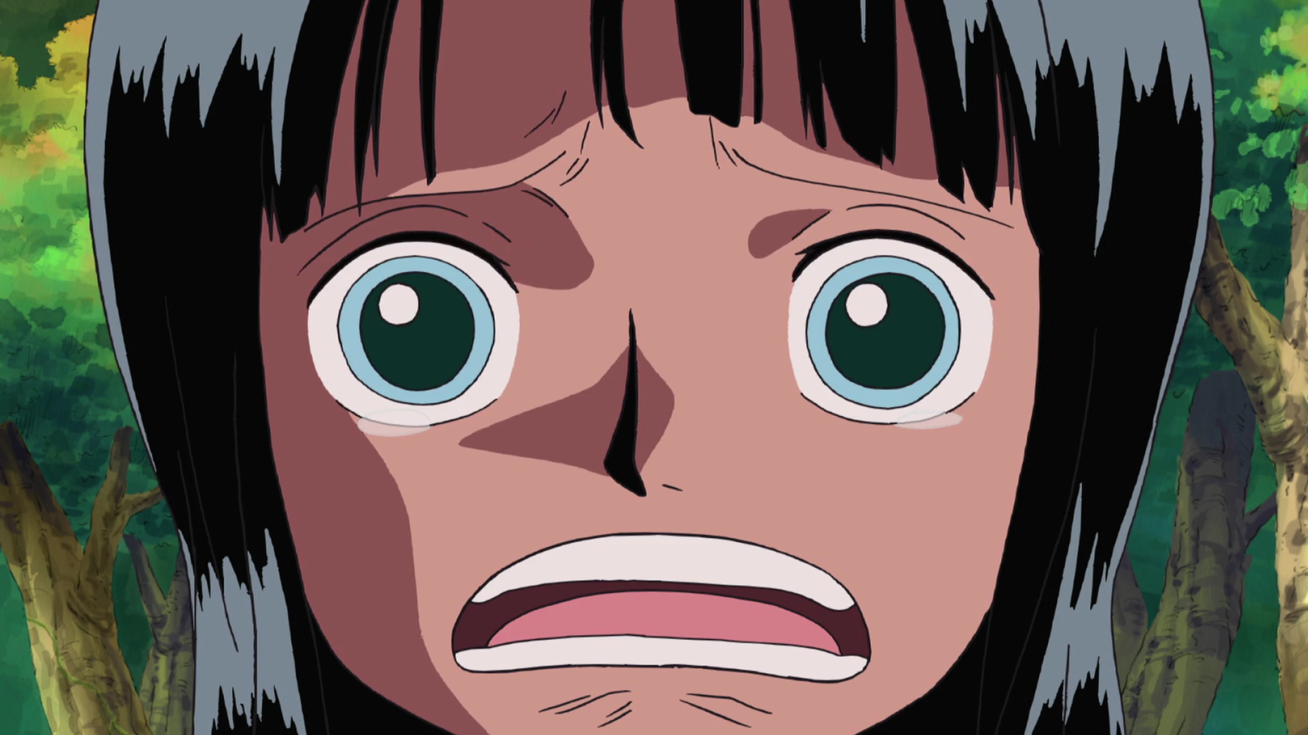 One Piece Enies Lobby Arc Young Robin Crying