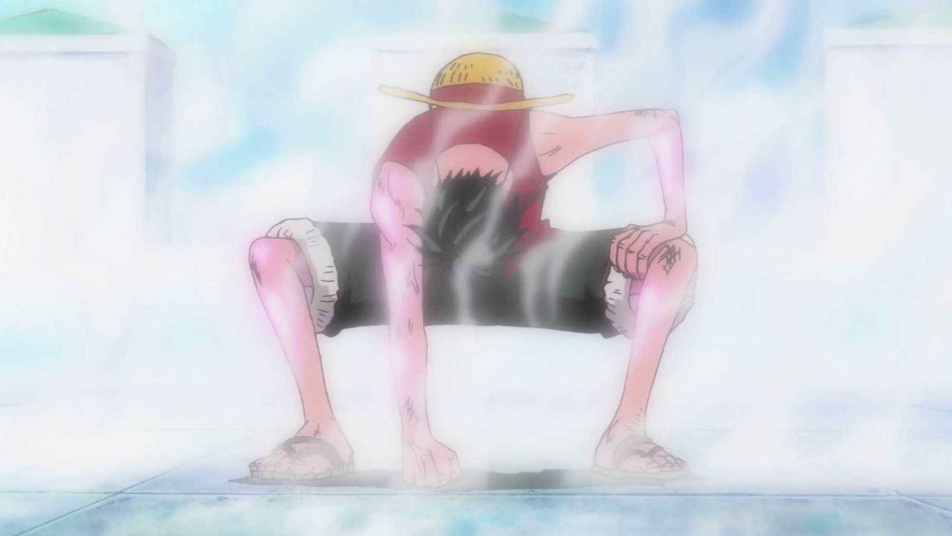 One Piece Enies Lobby Arc Gear 2 Luffy Pose