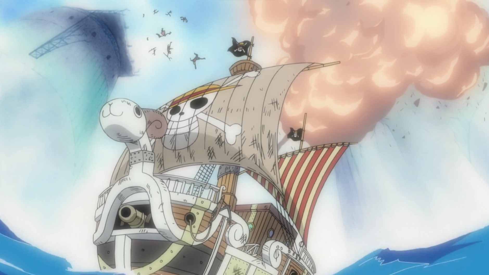 One Piece Enies Lobby Arc Going Merry Arrives To Save Crew