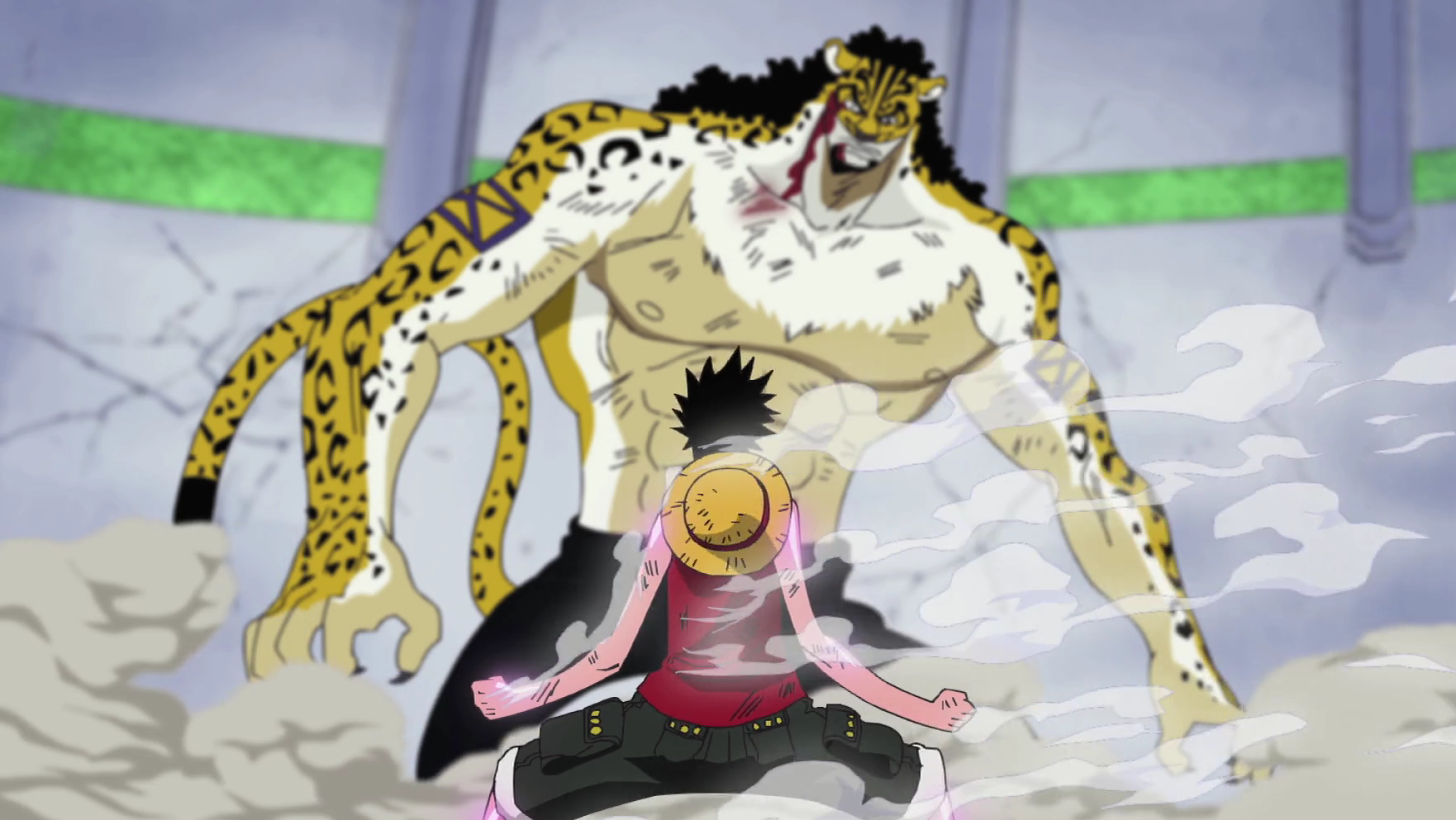 One Piece Enies Lobby Arc Luffy Faces Lucci Again