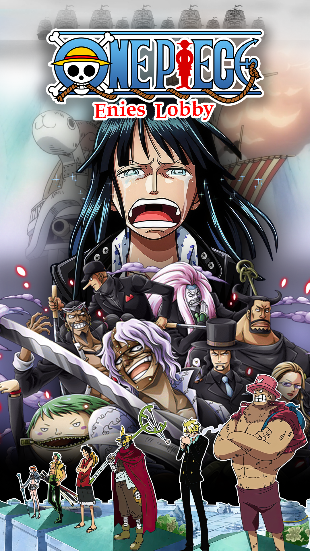 One Piece Enies Lobby Arc Poster