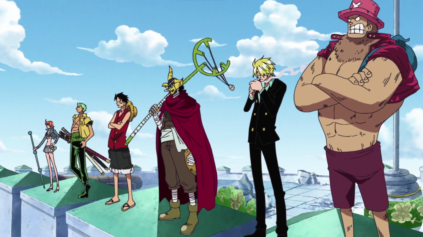 One Piece Enies Lobby Arc The Straw Hats Face The Goverment