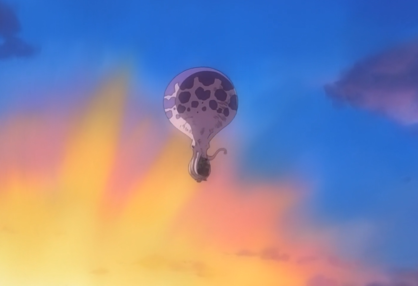 One Piece G-8 The Going Merry Flies Away Octopus Balloon