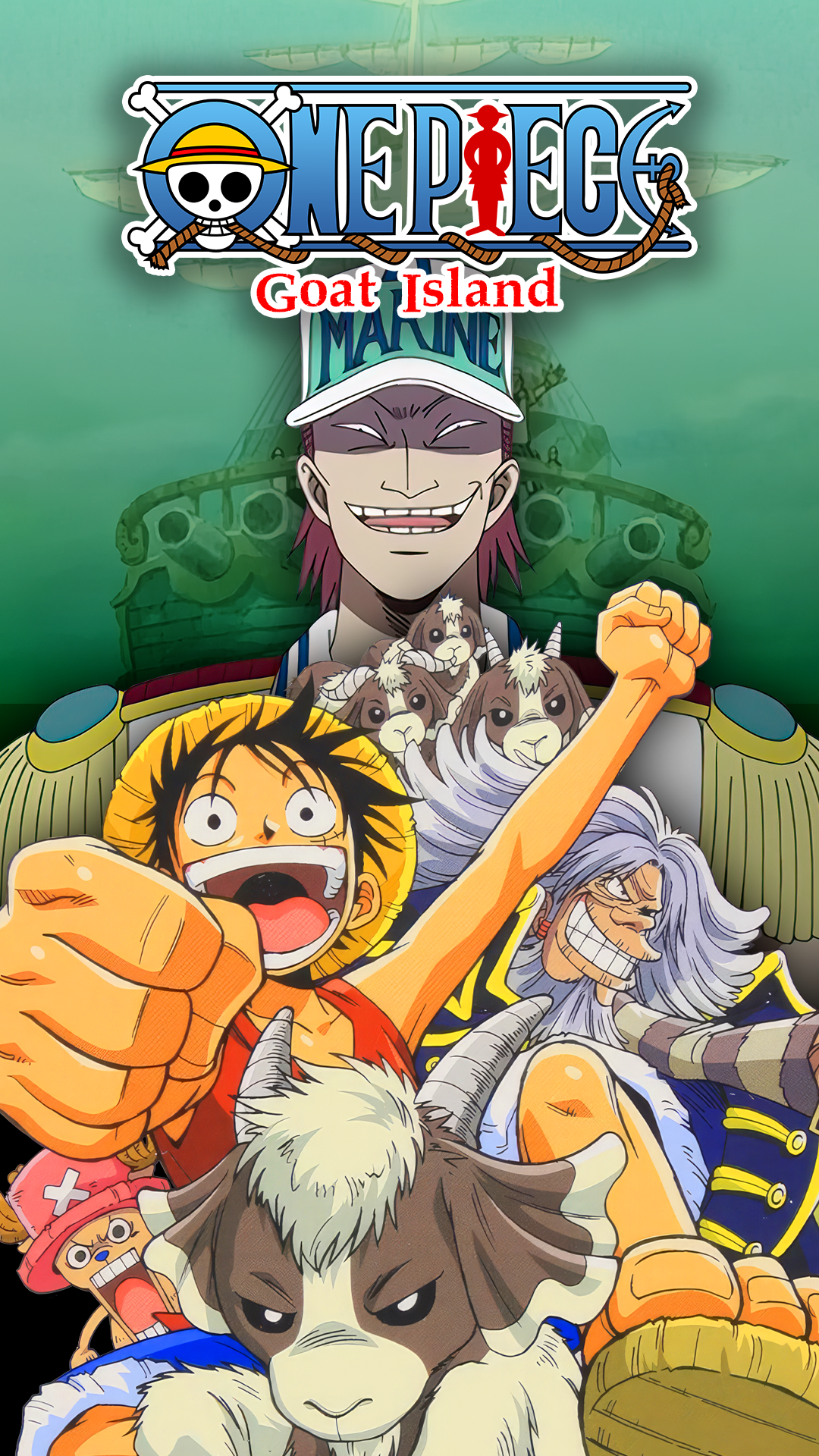 One Piece Goat Island Arc Poster