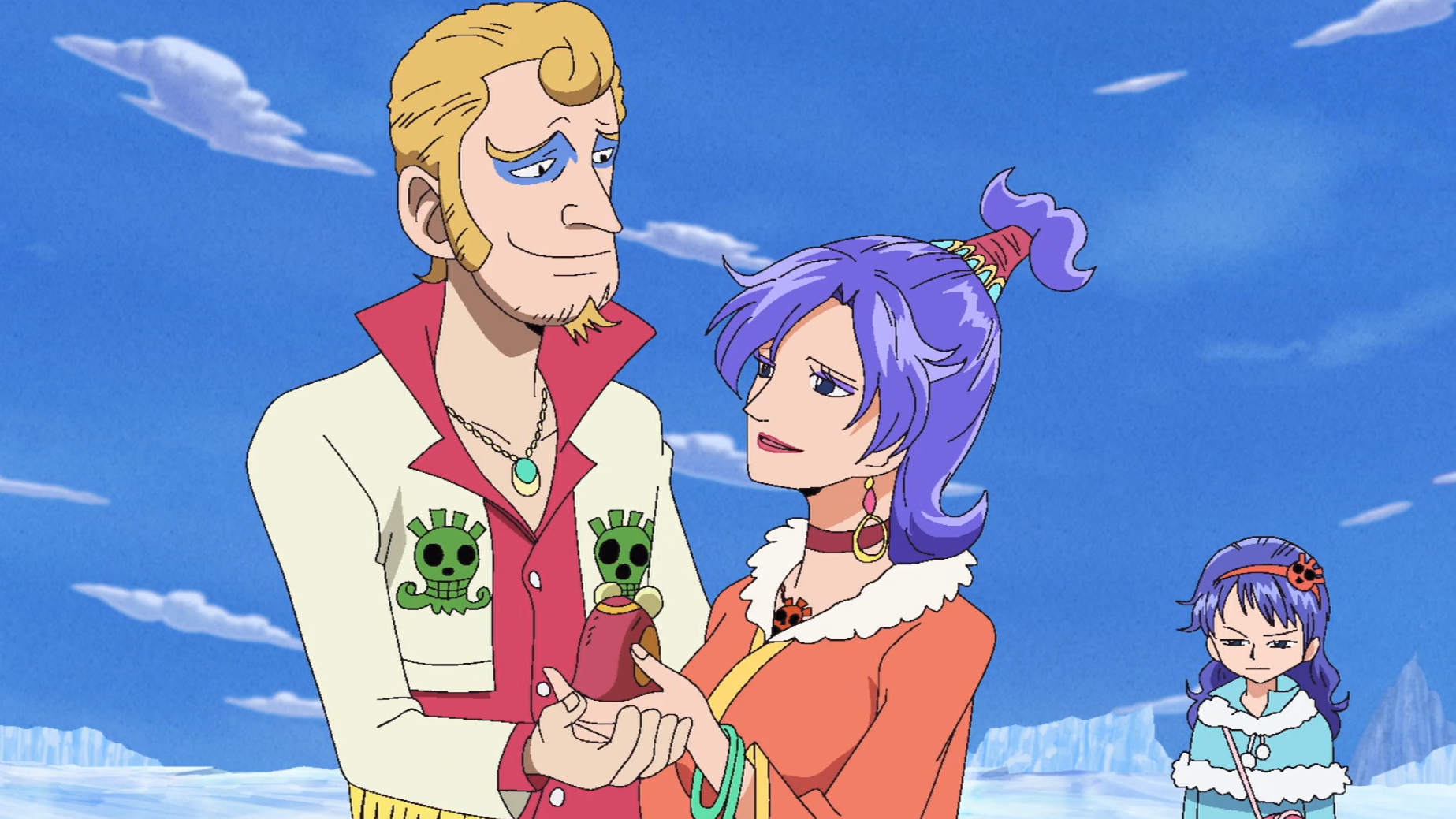 One Piece Ice Hunter Arc Salchow and Arbell