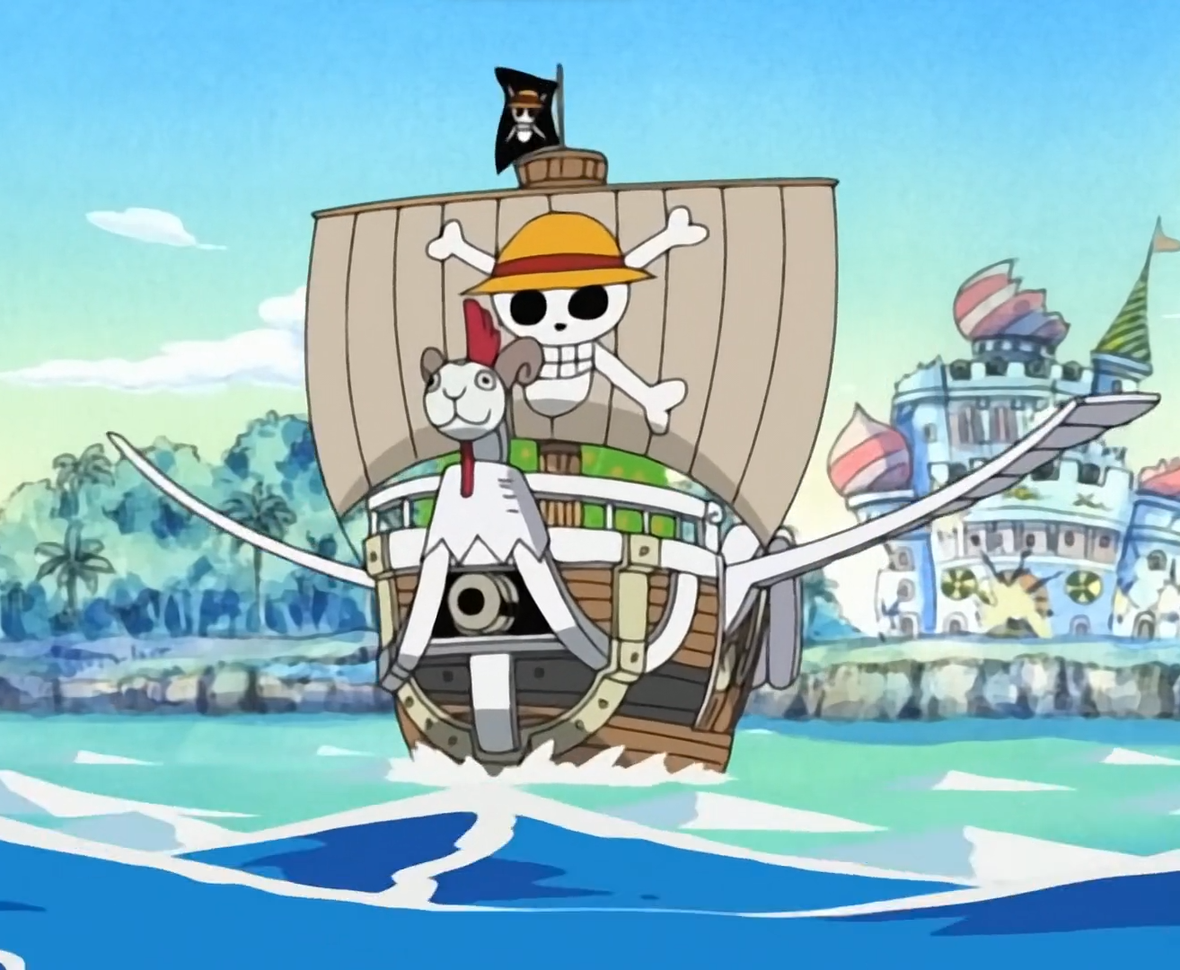 One Piece Jaya Arc Going Merry