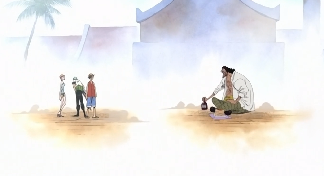 One Piece Jaya Island Arc Blackbeard gives speech to Luffy