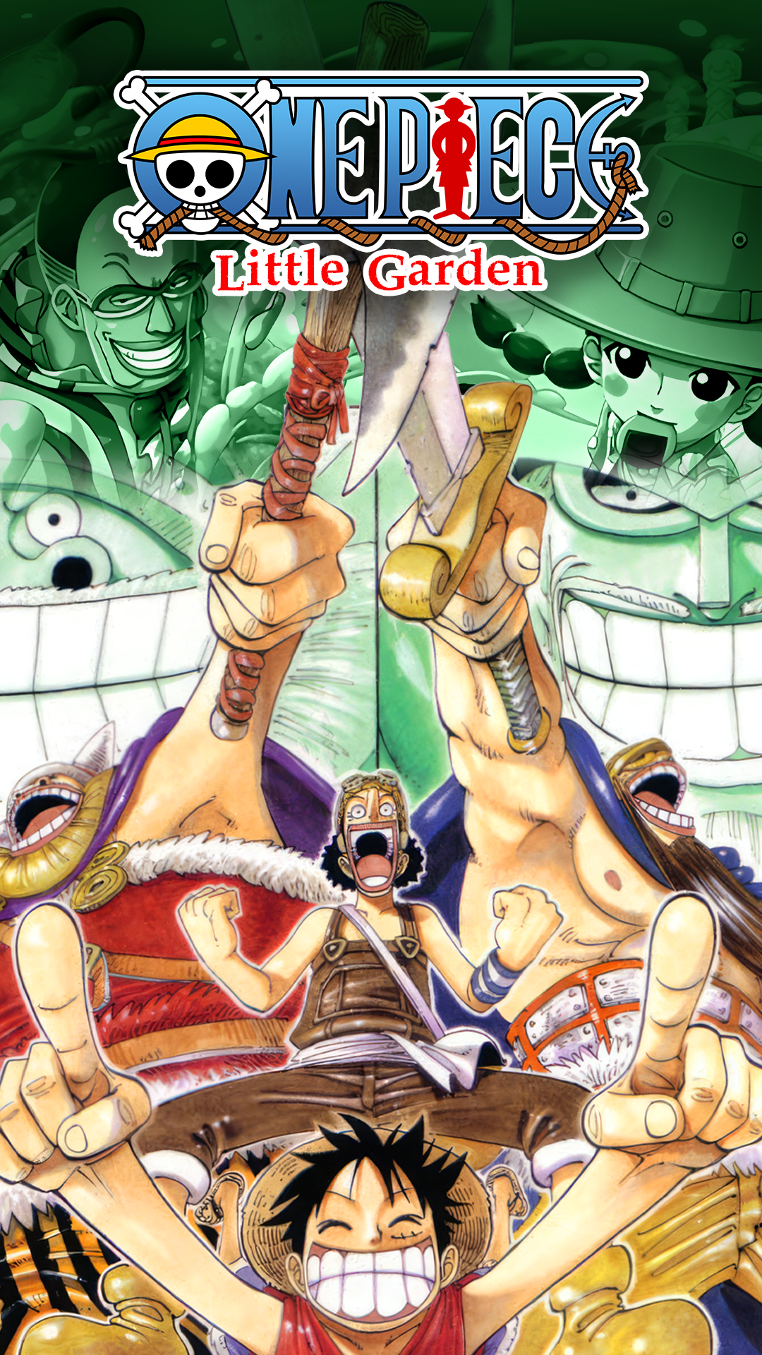 One Piece Little Garden Arc Poster
